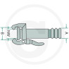 Gniazdo 5″ z tuleją do węża 3″