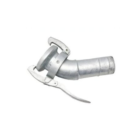 Złącze żeńskie Perrot 4"-45° na wąż 102mm - 4"