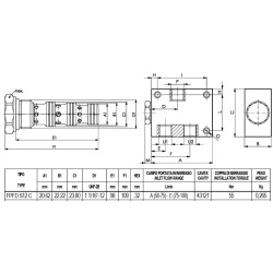 Dzielnik strumienia 1/2"-1/2" 50-75 l/min