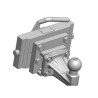 Sprzęg kulowy K50 241mm 03624103A11 Scharmüller 8716106725304