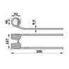 Palec zgrabiarki 390/107/46 fi9,5 mm, oryginał