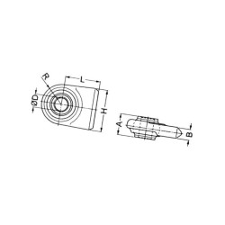 Końcówka do przyspawania