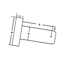 Czop spawany, kat. 2 2157907 Lemken 2157907