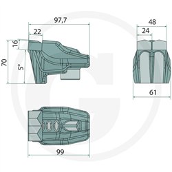 ENDURANCE Carbide Młotek narzędziowy