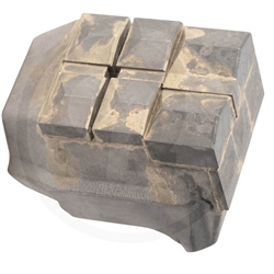 Ząb mulczera przykręcany ENDURANCE Carbide, 112800015-K