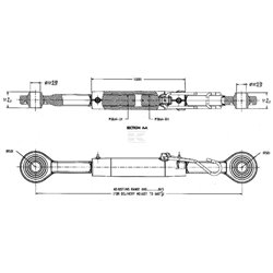 Łącznik górny 300-M36, kat. 3