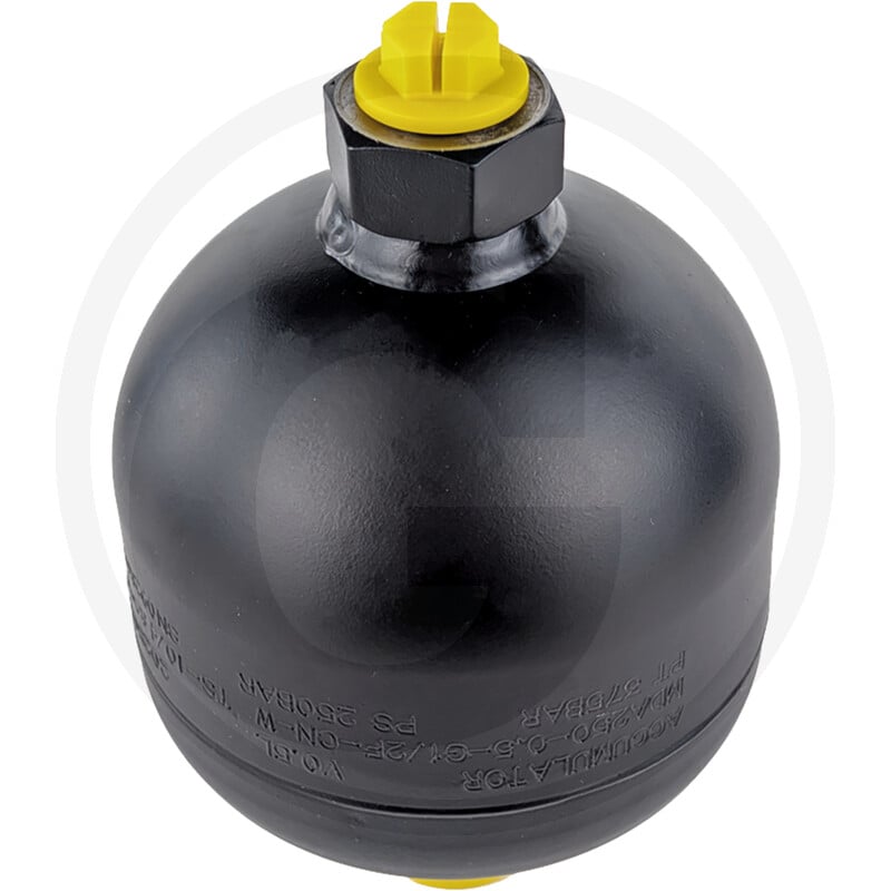 Akumulator hydrauliczny V 0,50L 250Bar 1 bez ciśnienia wstępnego azotu