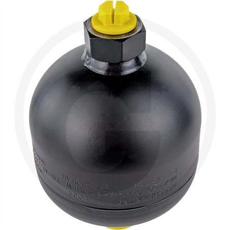 Akumulator hydrauliczny V 0,50L 250Bar 1 bez ciśnienia wstępnego azotu