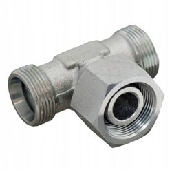 Trójnik z nakrętką symetryczny M22x1,5 15L