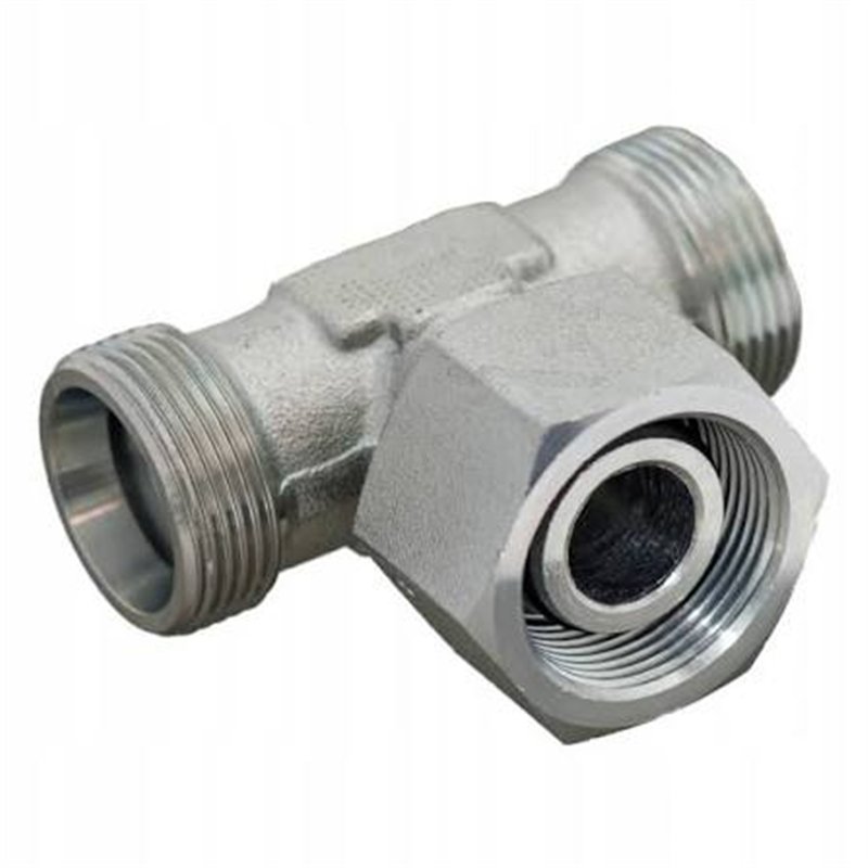 Trójnik z nakrętką symetryczny M22x1,5 15L