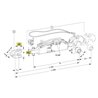 Łącznik hydrauliczny kat.2 553+230mm bez przegubu fi20