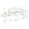 Łącznik hydrauliczny kat.3 637+250mm bez przegubu fi32