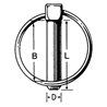 Zawleczka zabezpieczająca, 10 x 50 mm