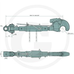 Łącznik górny mechaniczny