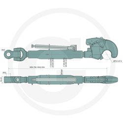 Łącznik górny mechaniczny