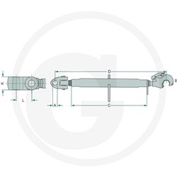 Łącznik górny mechaniczny