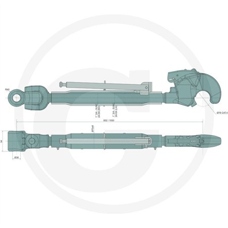Łącznik górny mechaniczny