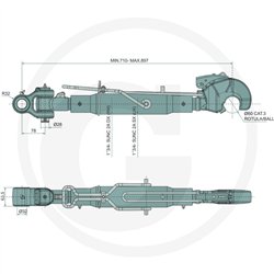 Łącznik górny mechaniczny