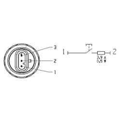 Włącznik WOM AL112561 Pneutron 8716106751167