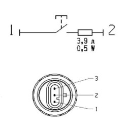 Włącznik podnośnika G816860100201 Pneutron 8716106751136