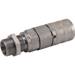 Gniazdo suchoodcinające 3/8" gwint zew. panelowy krótki M22x1.5 15L, Faster  FFH06-7/2215 F