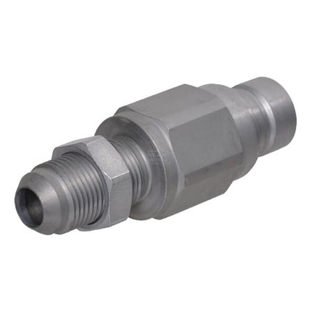 Szybkozłacze suchoodcinające wtyczka ISO 12,5 zew. 7/8" Unf/JicPAN