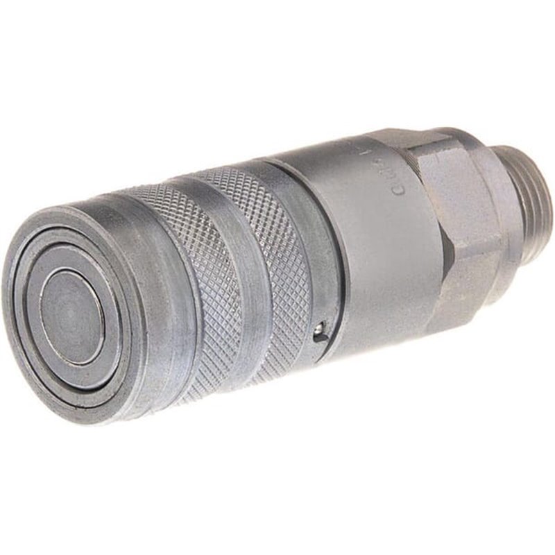 Szybkozłącze płąskie FFH gniazdo 1/2" gwint grodziowy M18x1.5 12L