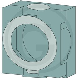 Uszczelnienie natryskowe obudowy Optional für TSR D/S Gehäuse