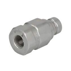 Wtyczka suchoodcinająca 1/4" gwint wew.  BSPP 1/4" , Faster  FFH04 14GAS M