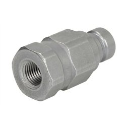 Wtyczka suchoodcinająca 1/4" gwint wew.  RC 1/4 (JPT) , Faster  FFH04 14JPT M