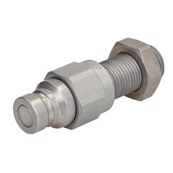 Wtyczka suchoodcinająca 1/4" gwint zew. panelowy  11/16"-16 UN ORFS , Faster  FFH04-12/38S M