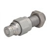 Wtyczka suchoodcinająca 1/4" gwint zew. panelowy  11/16"-16 UN ORFS , Faster  FFH04-12/38S M