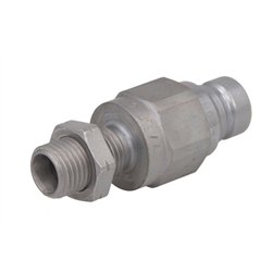 Wtyczka suchoodcinająca 1/4" gwint zew. panelowy krótki  M14x1.5 8L , Faster  FFH04-7/1415 M