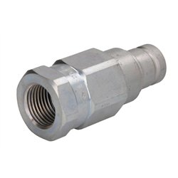 Wtyczka suchoodcinająca 3/8" gwint wew.  BSPP 1/2" , Faster  FFH06 12GAS M