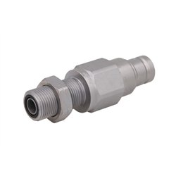 Wtyczka suchoodcinająca 3/8" gwint zew. panelowy  13/16"-16 UN ORFS , Faster  FFH06-12/12S M