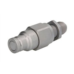 Wtyczka suchoodcinająca 3/8" gwint zew. panelowy  3/4"-16 UN JIC , Faster  FFH06-14/12S M