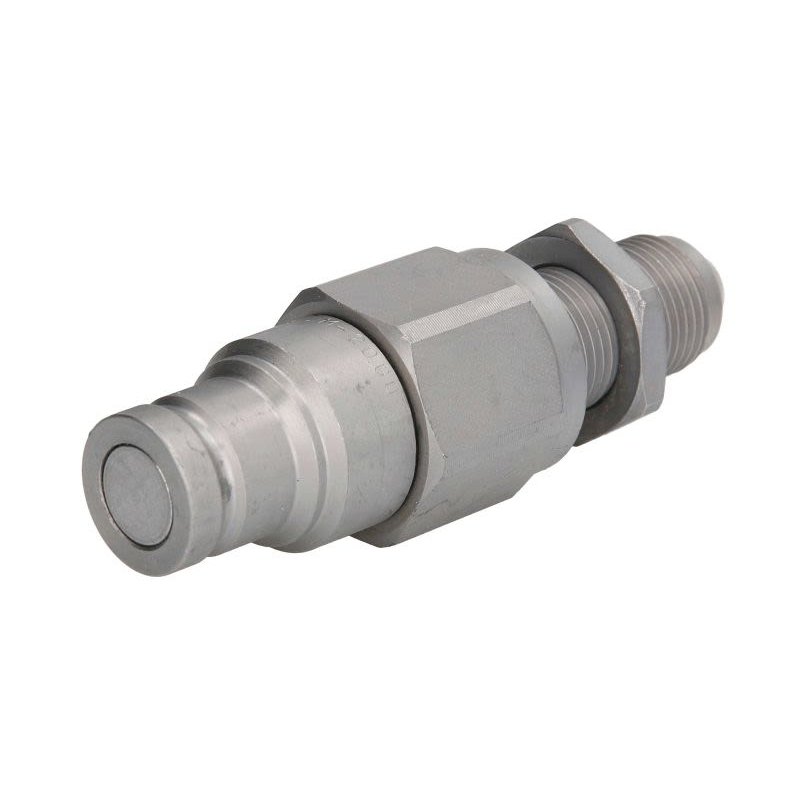 Wtyczka suchoodcinająca 3/8" gwint zew. panelowy  3/4"-16 UN JIC , Faster  FFH06-14/12S M