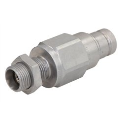 Wtyczka suchoodcinająca 3/8" gwint zew. panelowy krótki  M18x1.5 12L , Faster  FFH06-7/1815 M