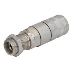 Gniazdo suchoodcinające 3/8" gwint zew. panelowy krótki M22x1.5 15L, Faster  FFH06-7/2215 F