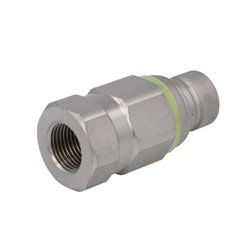 Wtyczka suchoodcinająca 1/2" gwint wew.  BSPP 1/2" , Faster  FFH08 12GAS MV