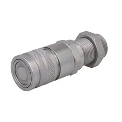 Gniazdo suchoodcinające 1/2" gwint zew. panelowy 1i3/16"-12 UN ORFS, Faster  FFH08-12/34S F