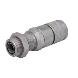 Gniazdo suchoodcinające 1/2" gwint zew. panelowy 1i3/16"-12 UN ORFS, Faster  FFH08-12/34S F