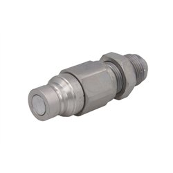 Wtyczka suchoodcinająca 1/2" gwint zew. panelowy  1i1/16"-12 UN JIC , Faster  FFH08-14/34S M