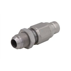 Wtyczka suchoodcinająca 1/2" gwint zew. panelowy  1i1/16"-12 UN JIC , Faster  FFH08-14/34S M