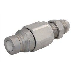 Wtyczka suchoodcinająca 1/2" gwint zew. panelowy  7/8"-14 UNF JIC , Faster  FFH08-14/58S M
