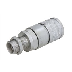 Gniazdo suchoodcinające 1/2" gwint zew. panelowy krótki M22x1.5 15L, Faster  FFH08-7/2215 F