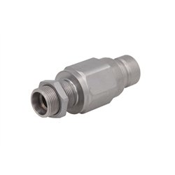 Wtyczka suchoodcinająca 1/2" gwint zew. panelowy krótki  M22x1.5 15L , Faster  FFH08-7/2215 M