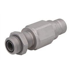 Wtyczka suchoodcinająca 3/4" gwint zew. panelowy  1i3/16"-12 UN ORFS , Faster  FFH12-12/34S M