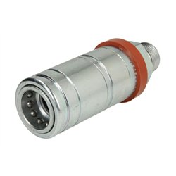 Szybkozłącze hydrauliczne, rodzaj złączki: gniazdo, typ złączki: push in (z reduktorem ciśnienia) norma ISO: 6149-2 70l/min. pas