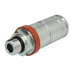 Szybkozłącze hydrauliczne, rodzaj złączki: gniazdo, typ złączki: push in (z reduktorem ciśnienia) norma ISO: 6149-2 70l/min. pas
